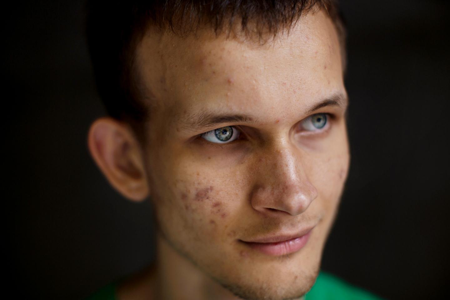 BOLD VISION Buterin wants to use his technology to radically re-architect the web, upending the current power structure. In the near future, he believes, entire companies could be controlled by crowdsourced algorithms rather than executives. Story on Crypto-currency. Vitalik Buterin created his own digital currency called Etherium. - PHOTO: Vitalik Buterin.-- Photographer: Julie Glassberg for Fortune.