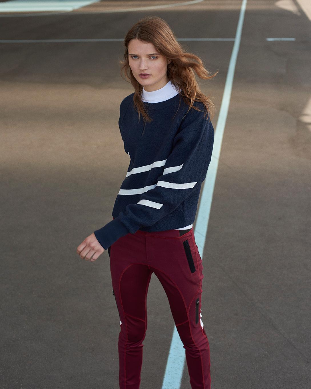 A look from Under Armour's new fashion line.