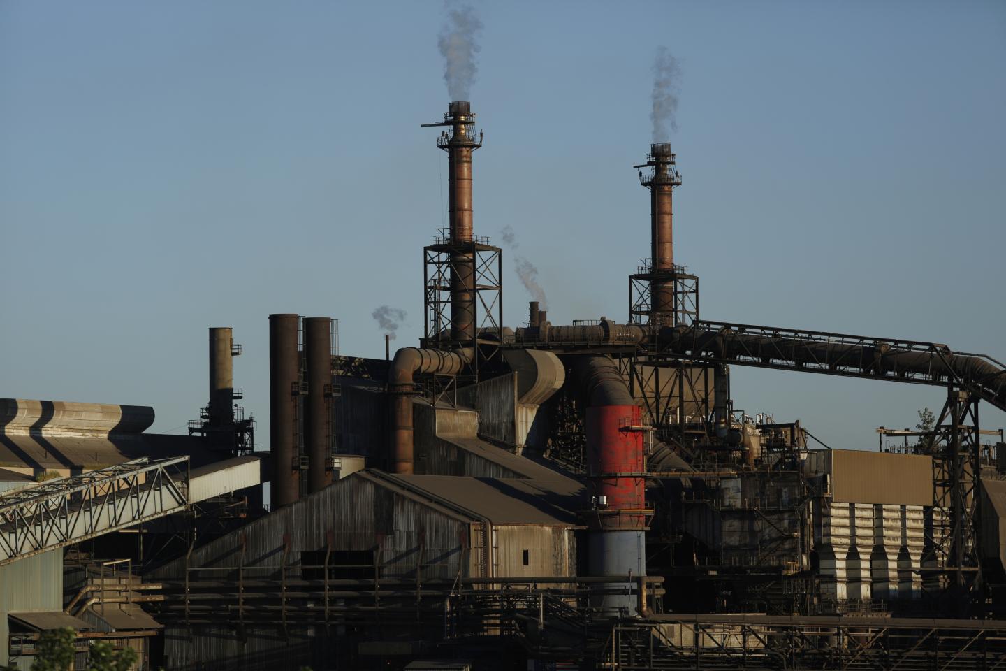 Views Of The ArcelorMittal Steel Mill As More Steel Pain Coming To The U.S.