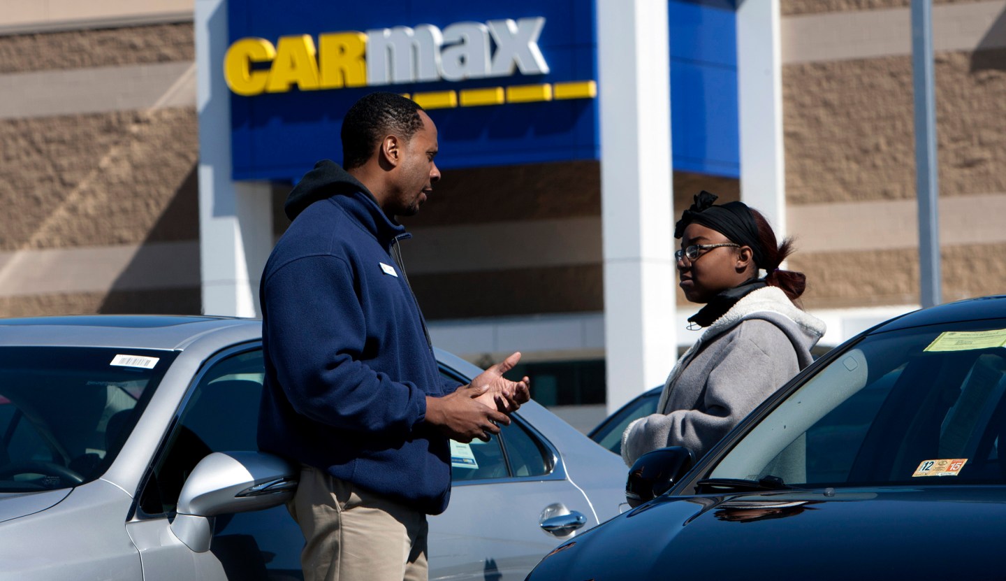 Inside A Carmax Inc. Location Ahead Of Earnings Figures