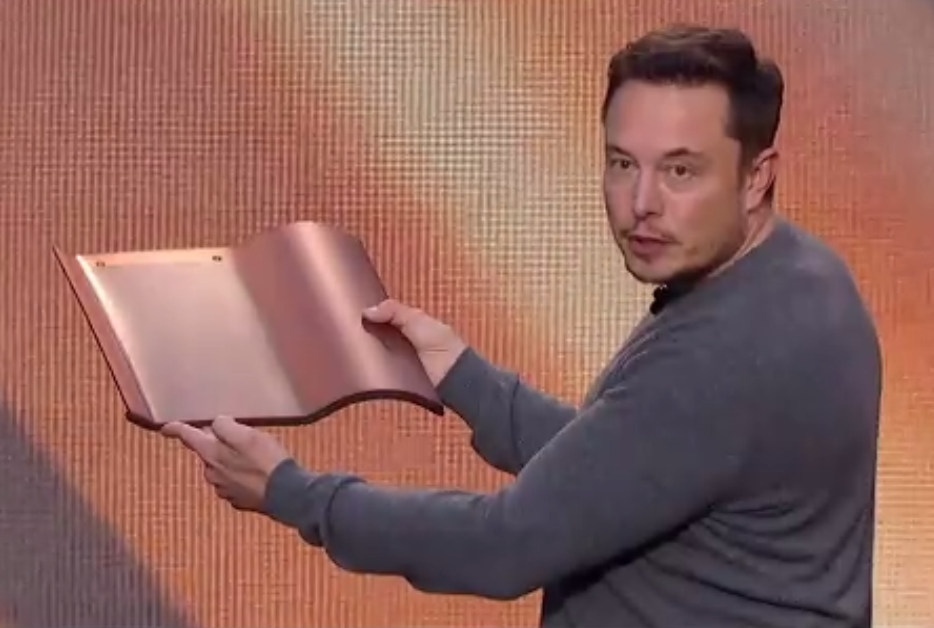 Elon Musk Says Orders for Tesla Solar Roof Tiles to Begin in April