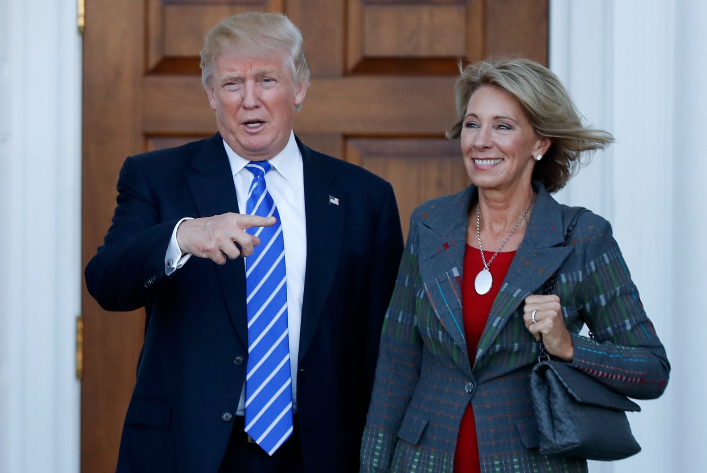 Donald Trump, Betsy DeVos