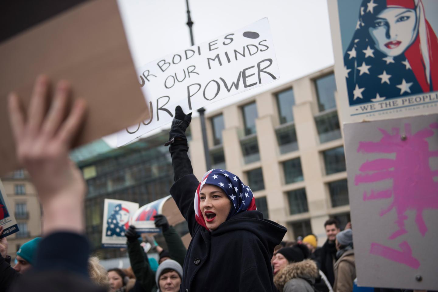 Women's March in Berlin