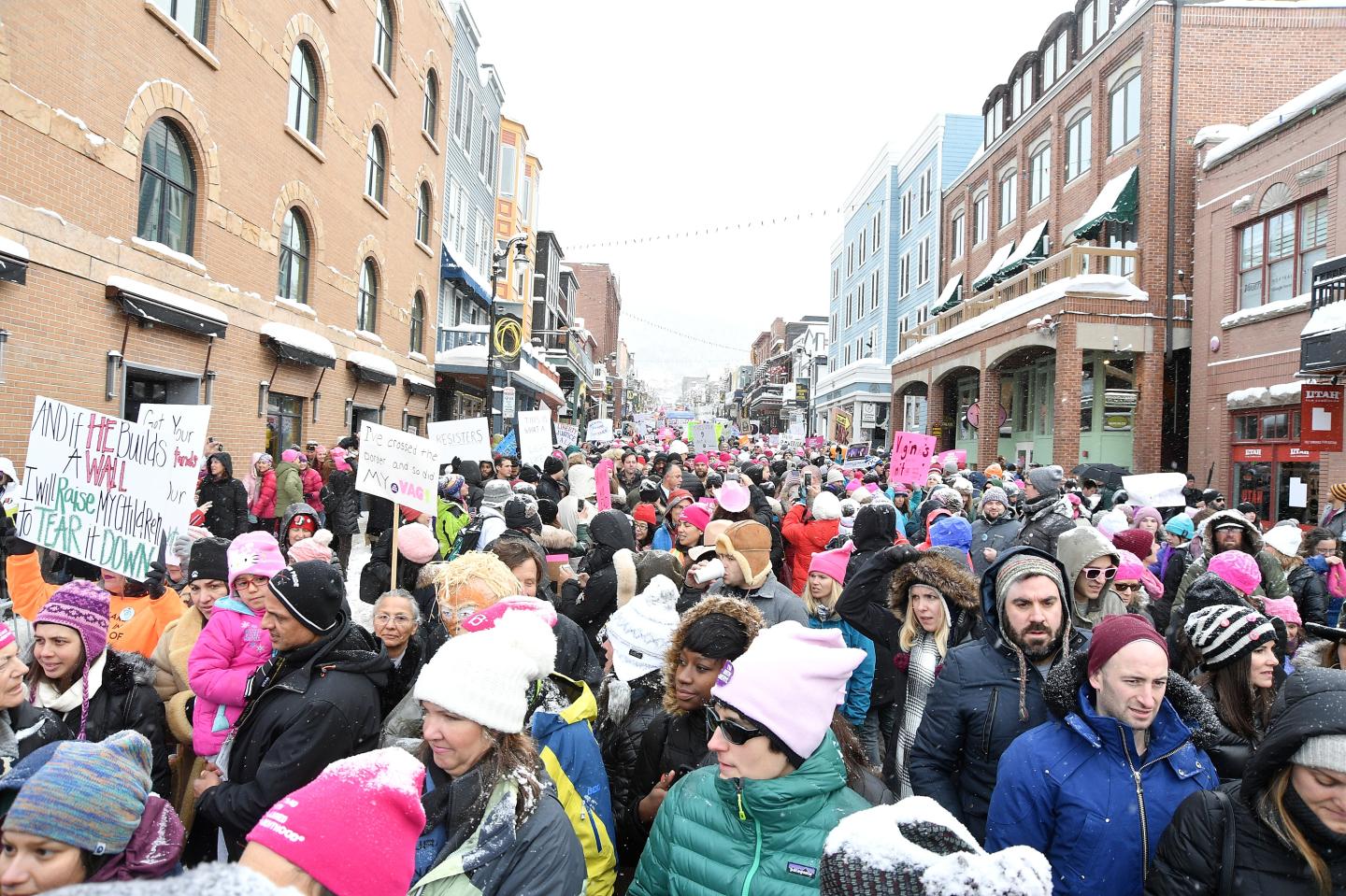 Women's March On Main - Park City 2017