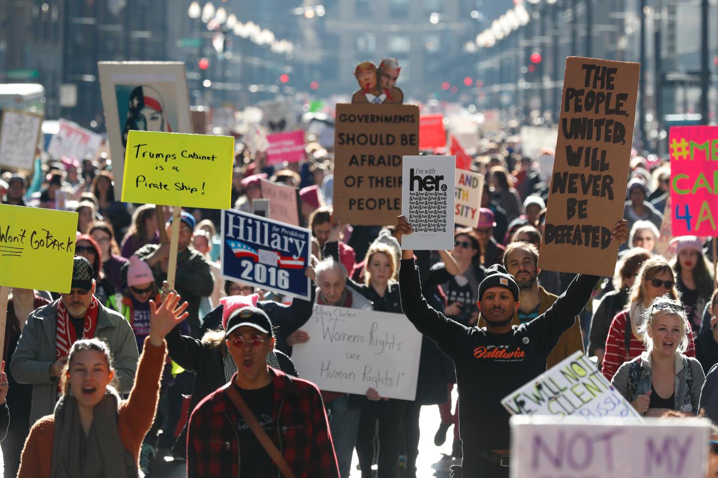 Women's March Held In Chicago