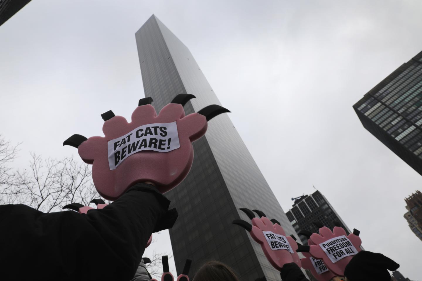 Women's March Held In New York City
