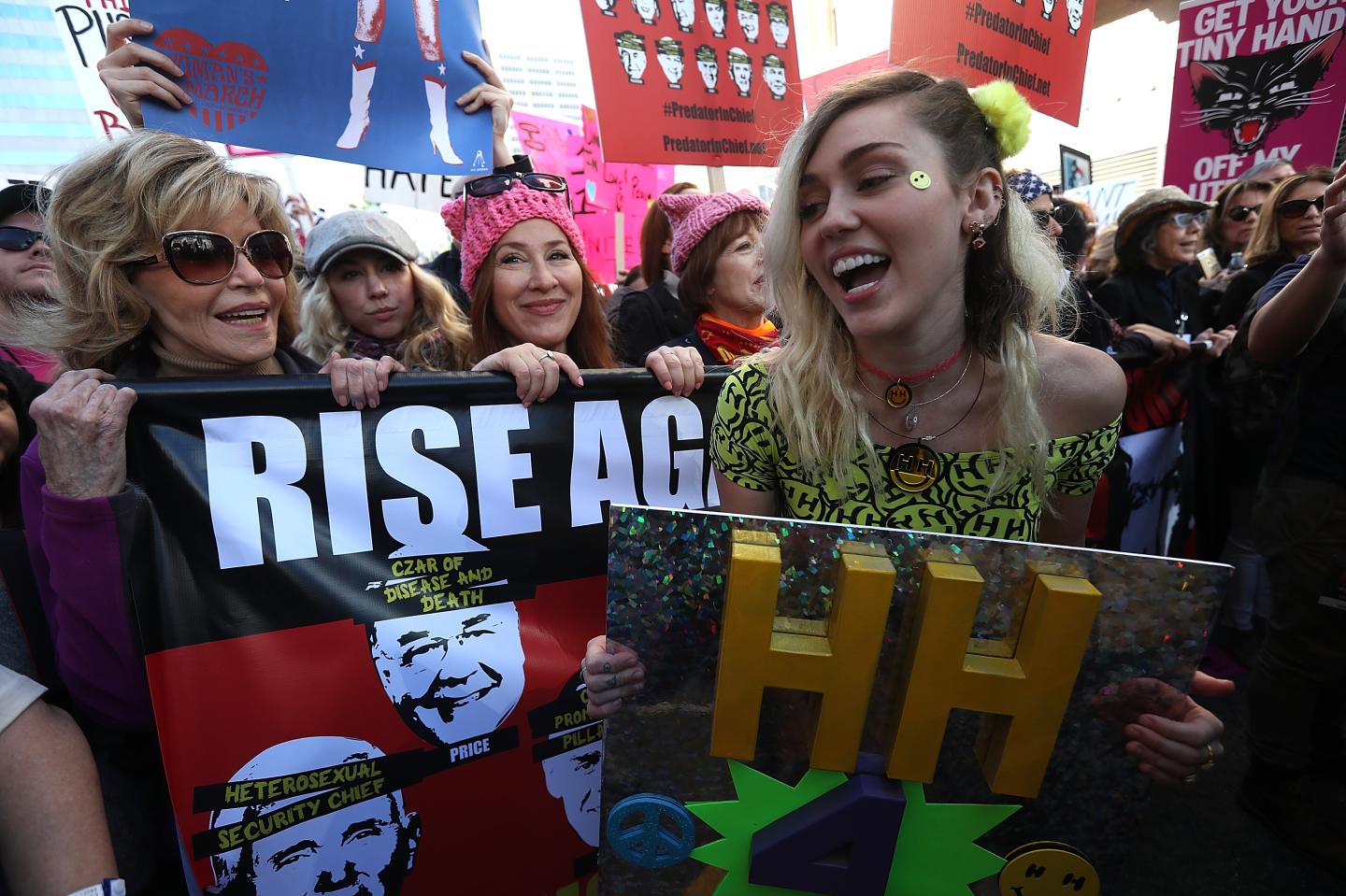 Women's March Held In Los Angeles