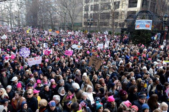 2017 Women's March - Sister March In New York