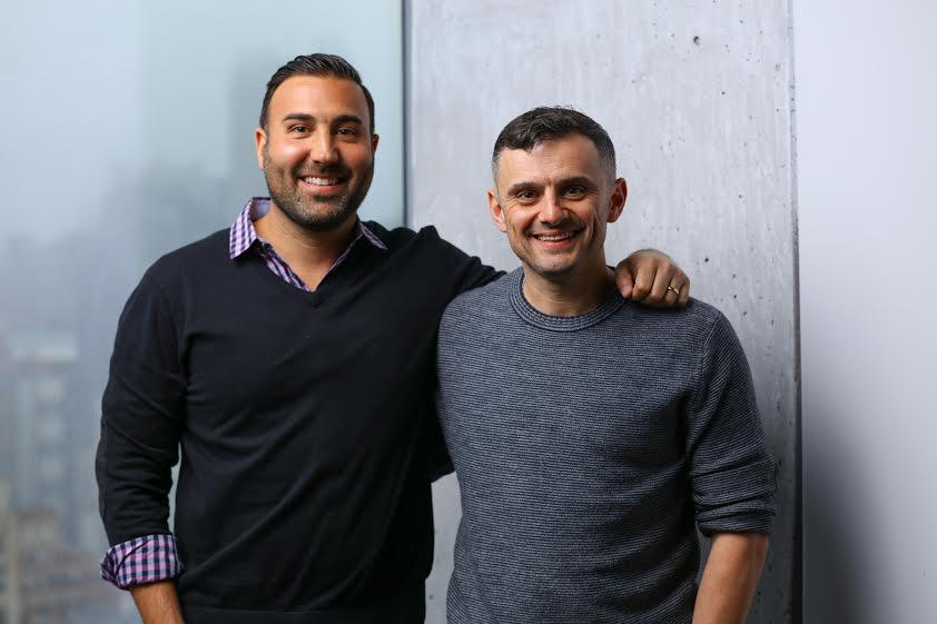 Gary Vaynerchuk (right) is acquiring Ryan Harwood's company, PureWow. 
