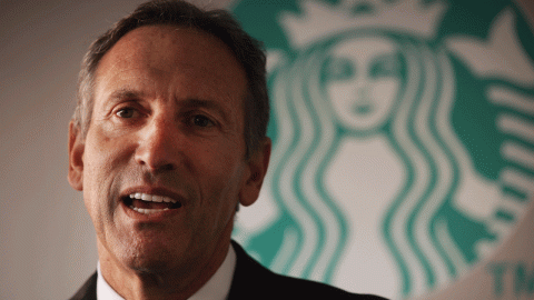 Howard Schultz Net Worth on Last Day at Starbucks | Fortune