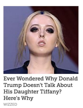 Tiffany Trump ad