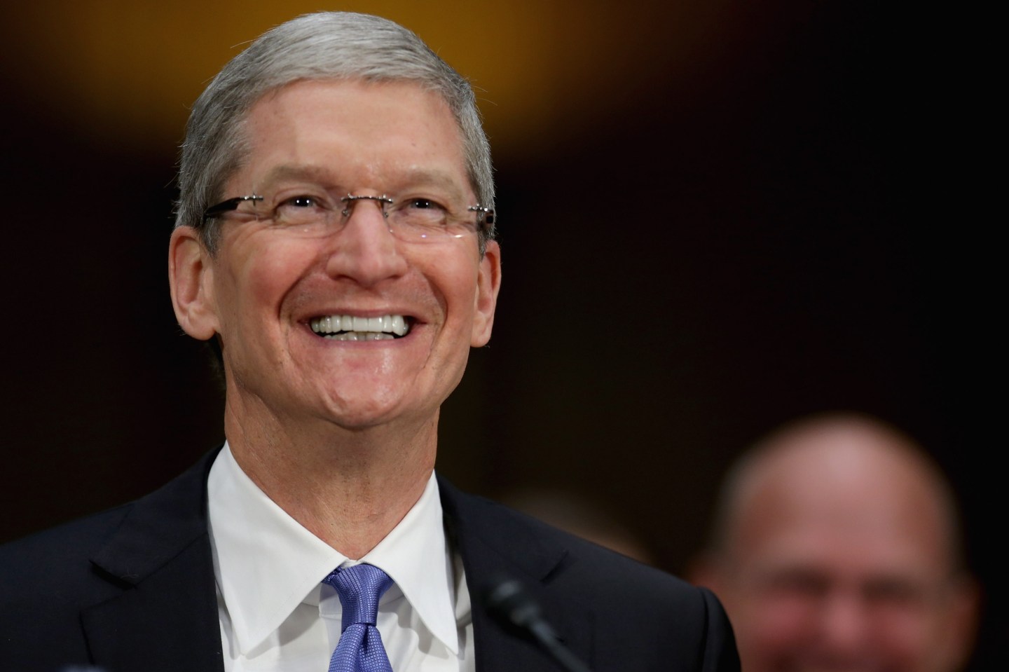 Apple CEO Tim Cook Testifies At Senate Hearing On U.S. Tax Code