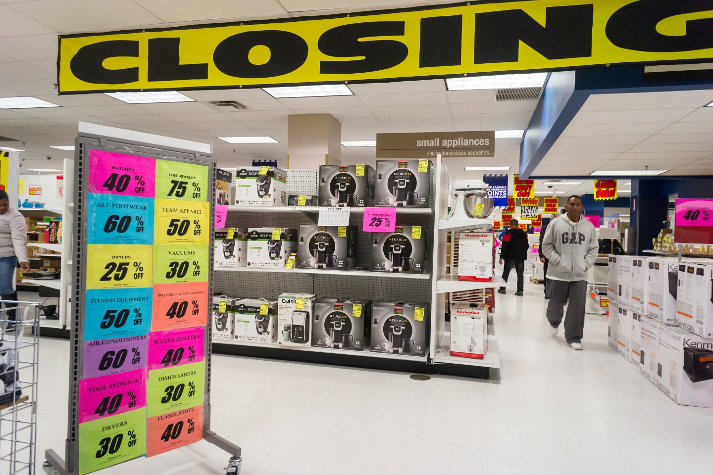 Sears third-quarter revenue falls