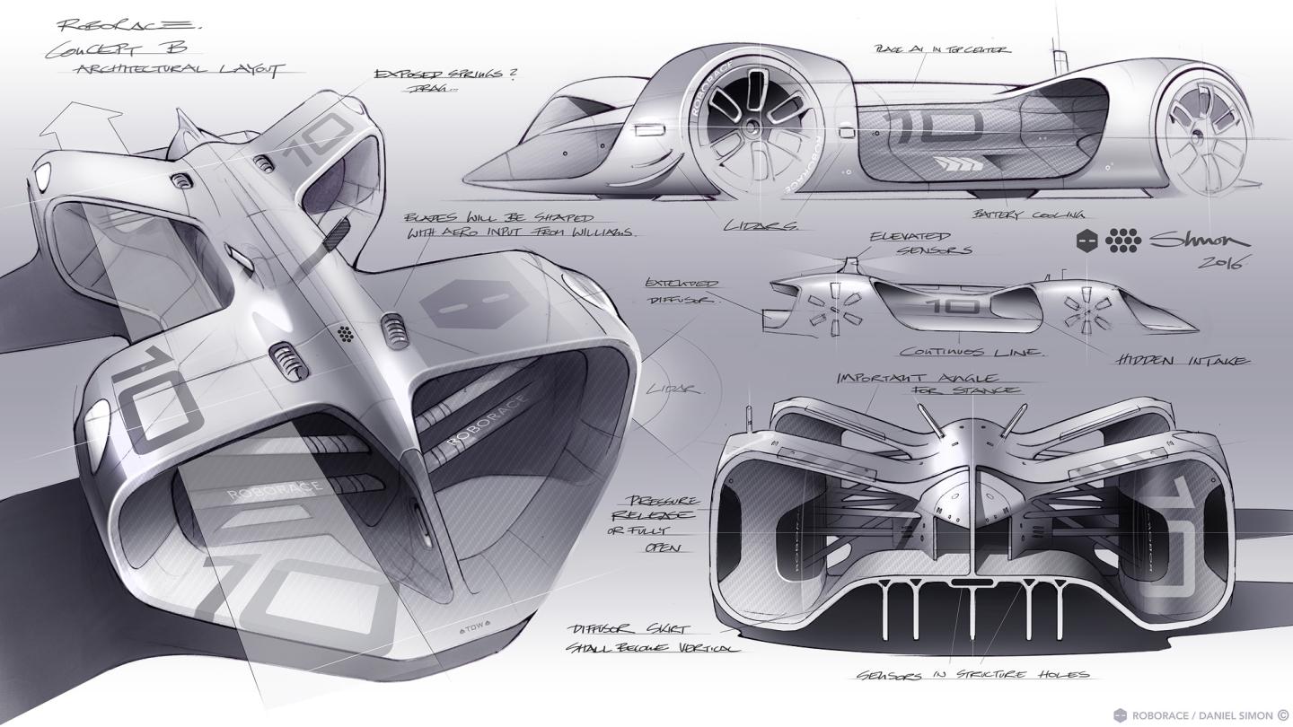 Roborace Chief Design Officer Daniel Simon