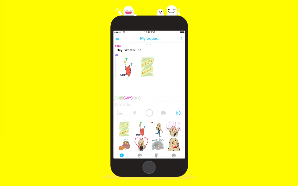 Snapchat Chat 2.0, Bitmoji