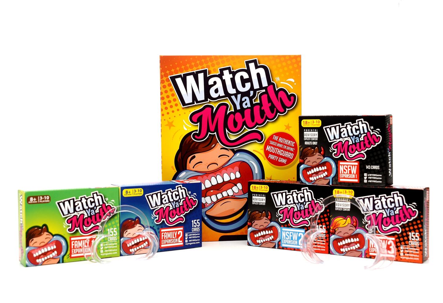 Watch Ya' Mouth party game.