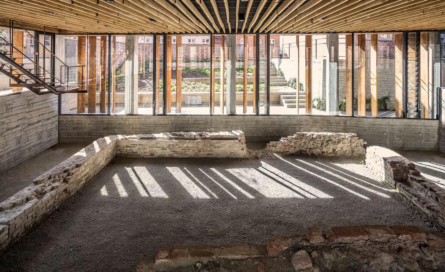 The Kannikegården in Ribe, Denmark, by Lundgaard & Tranberg Architects.