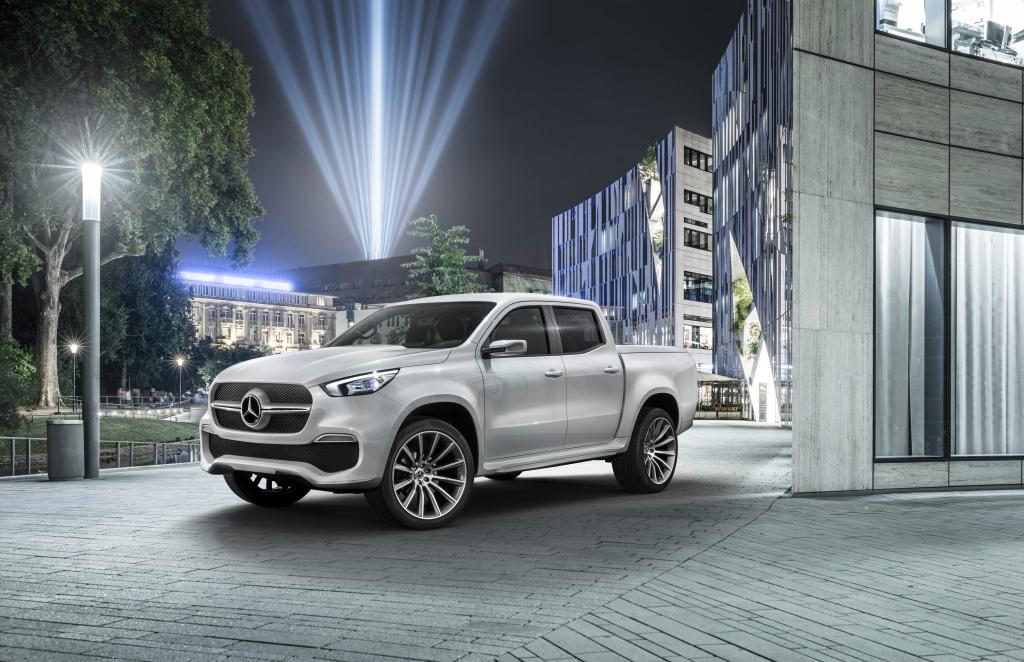 Mercedes-Benz Concept X-CLASS – Ausblick auf den neuen Pickup mit Stern
