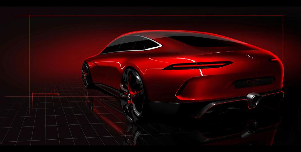 Die Mercedes-AMG GT Familie wächst weiter. Mit dem Mercedes-AMG GT Concept gibt die Performance-Marke auf dem Genfer Automobilsalon einen Ausblick auf ihren neuen viertürigen Sportwagen.