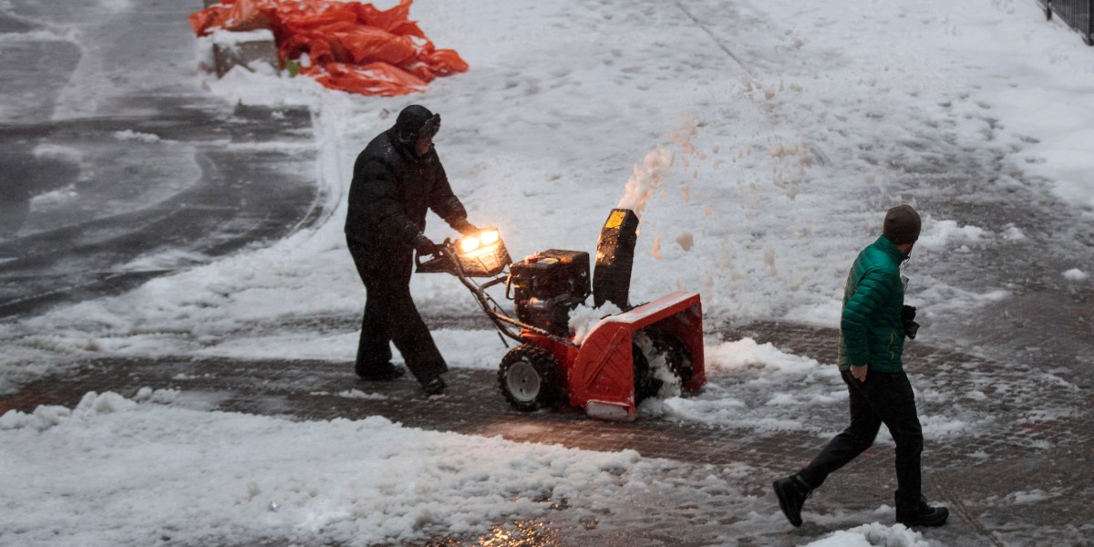 Storm Stella Shoveling Snow May Cause More Heart Attacks Fortune