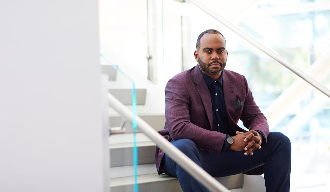 eBay's first Chief Diversity Officer, Damien Hooper-Campbell.