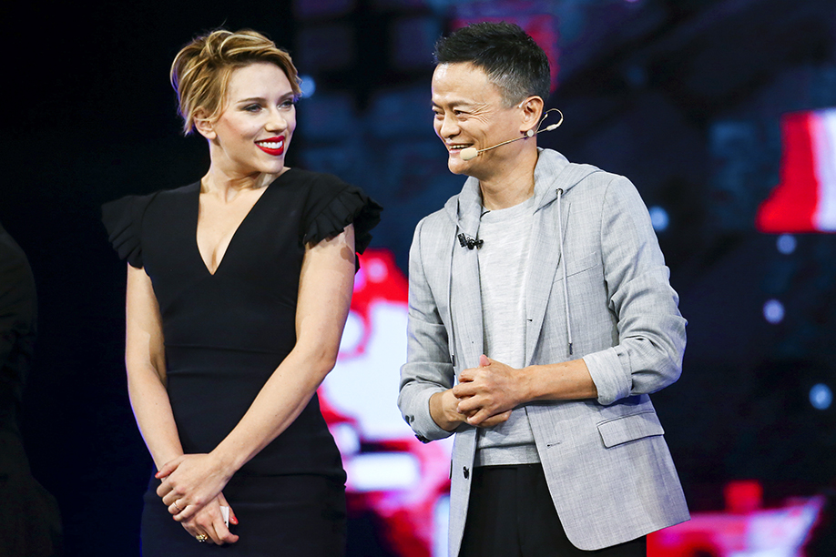 Scarlett Johansson Attends Global Shopping Festival Gala In China