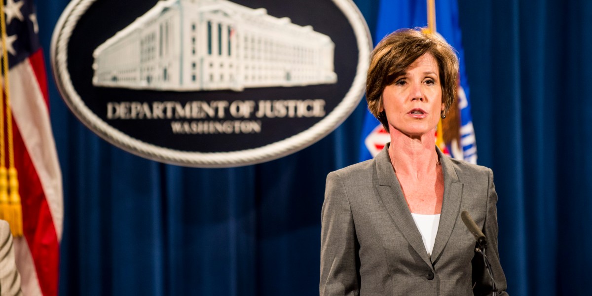 Sally Yates’ Secret Fortune: How A Top Lawyer Built A Multimillion-Dollar Empire  : Financial Reports Net Worth 2026: Career Earnings & Assets