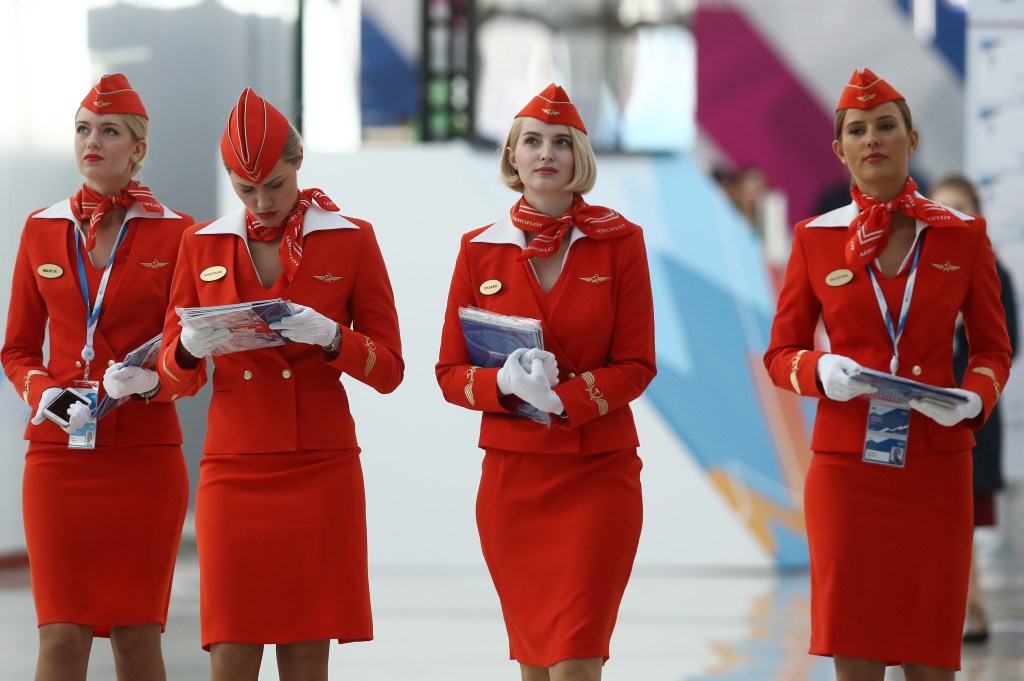 Aeroflot Flight Attendants Are Told to Lose Weight Fortune