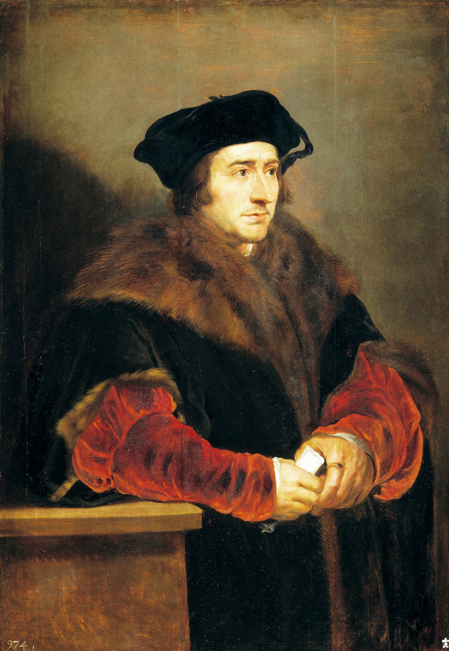 Portrait of Sir Thomas More, 1625-1630. Found in the collection of the Museo del Prado, Madrid.