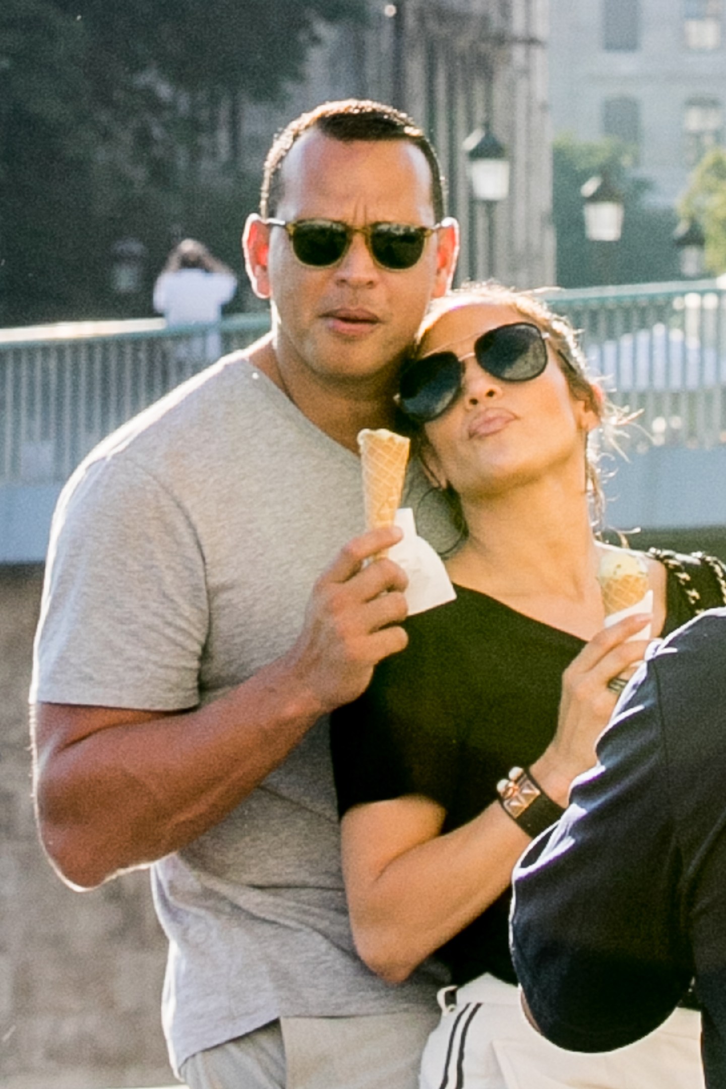 Jennifer Lopez and Alex Rodriguez Sighting In Paris - June 18, 2017