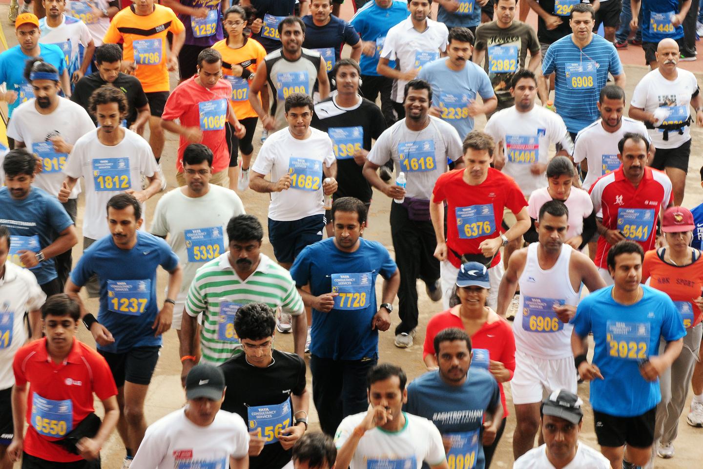 TCS World 10K run in Bangalore