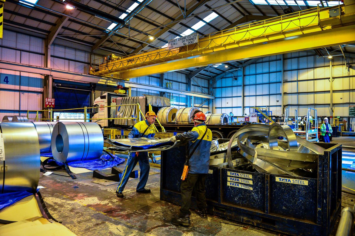 Tata Steel welding line