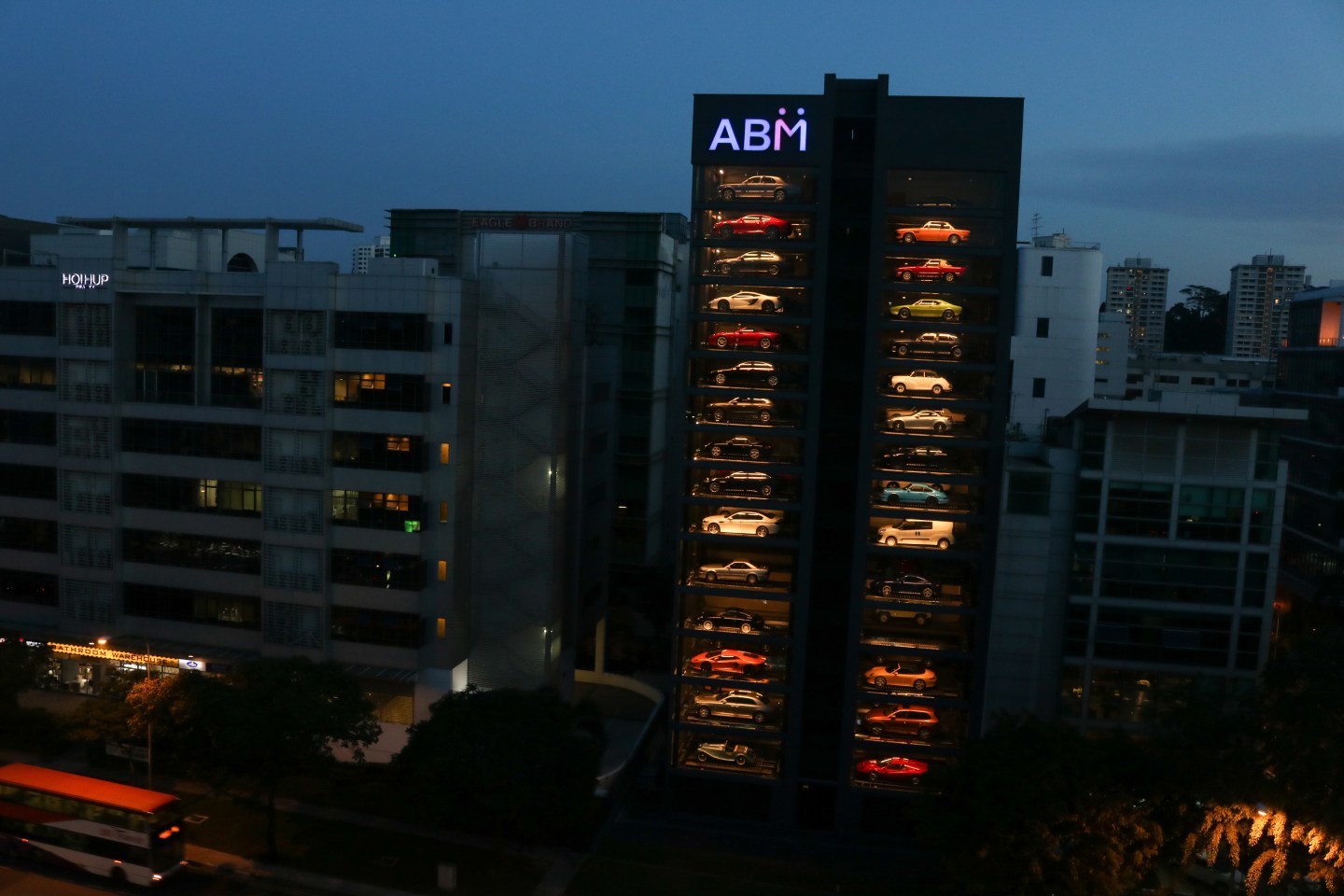 Tallest Car Vending Machine In Singapore