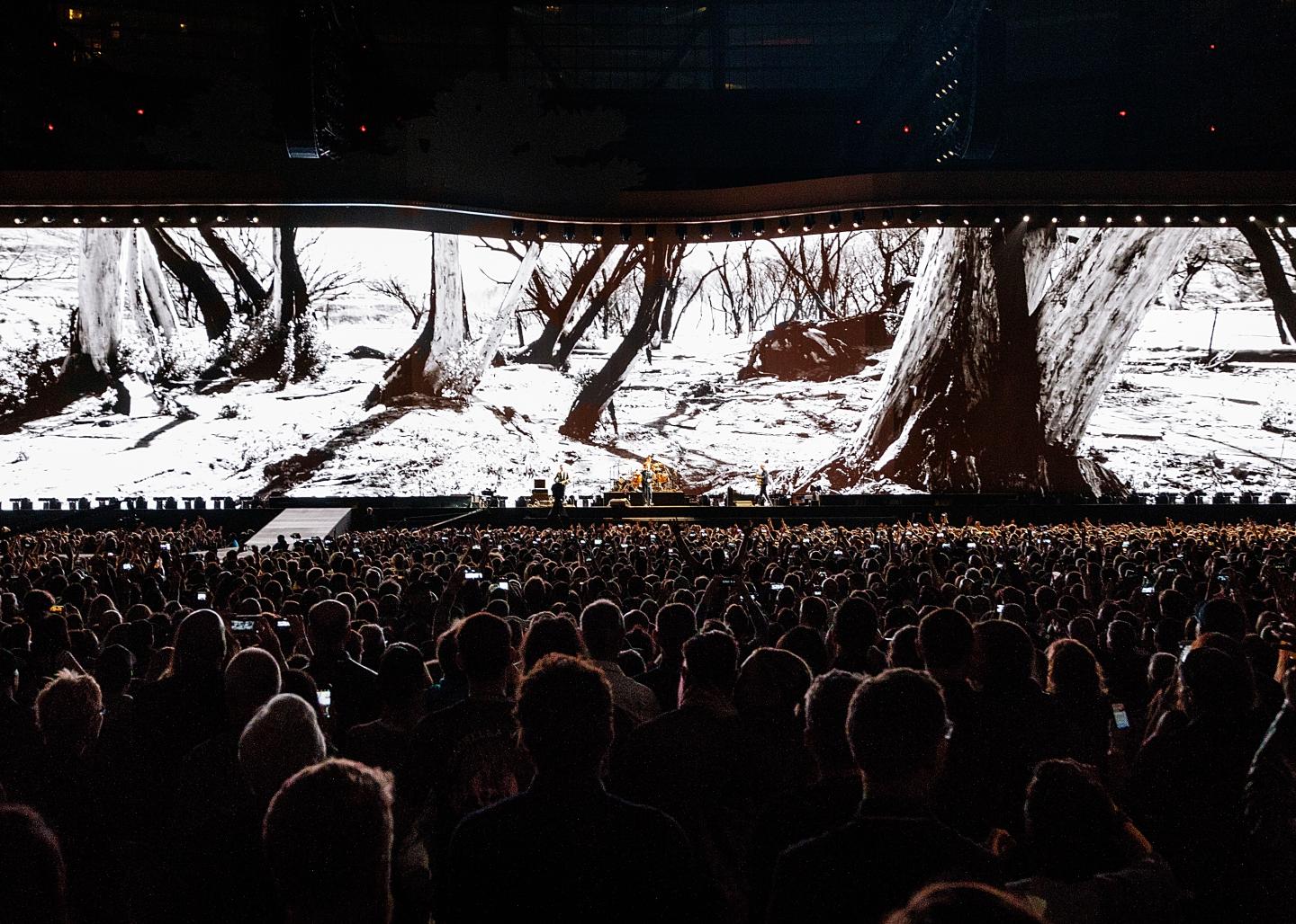 U2 Performs At BC Place