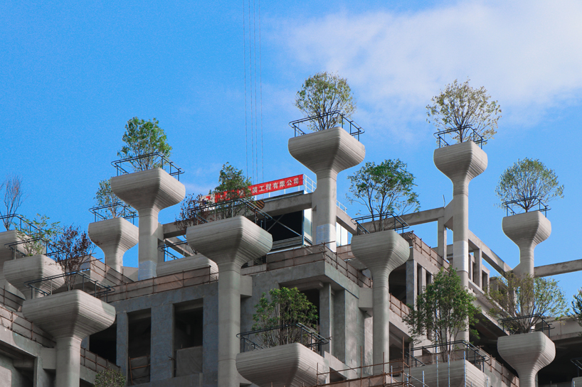 Thomas Heatherwick 1000 Trees Shanghai photo credit VCG