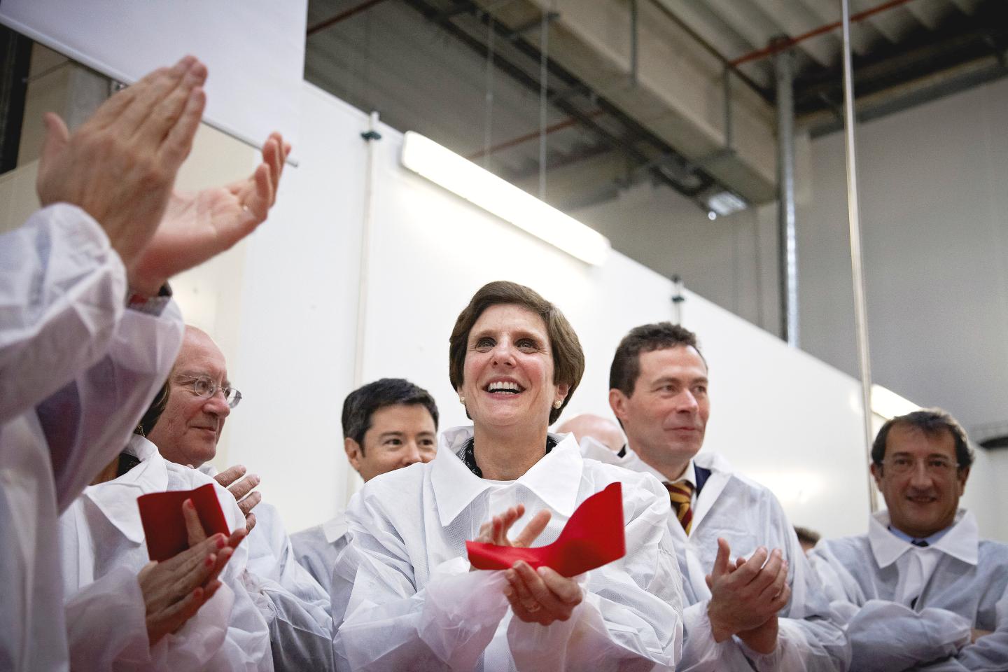 Inauguration du nouveau centre de recherche Kraft foods, industrie agroalimentaire