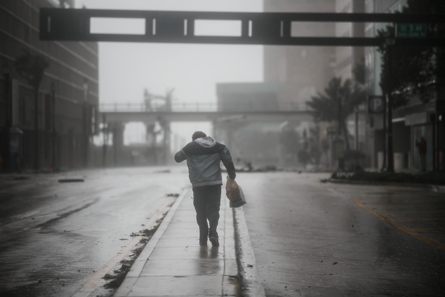 Powerful Hurricane Irma Slams Into Florida