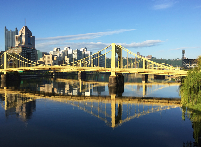 Pittsburgh Bridges and Allegheny River
