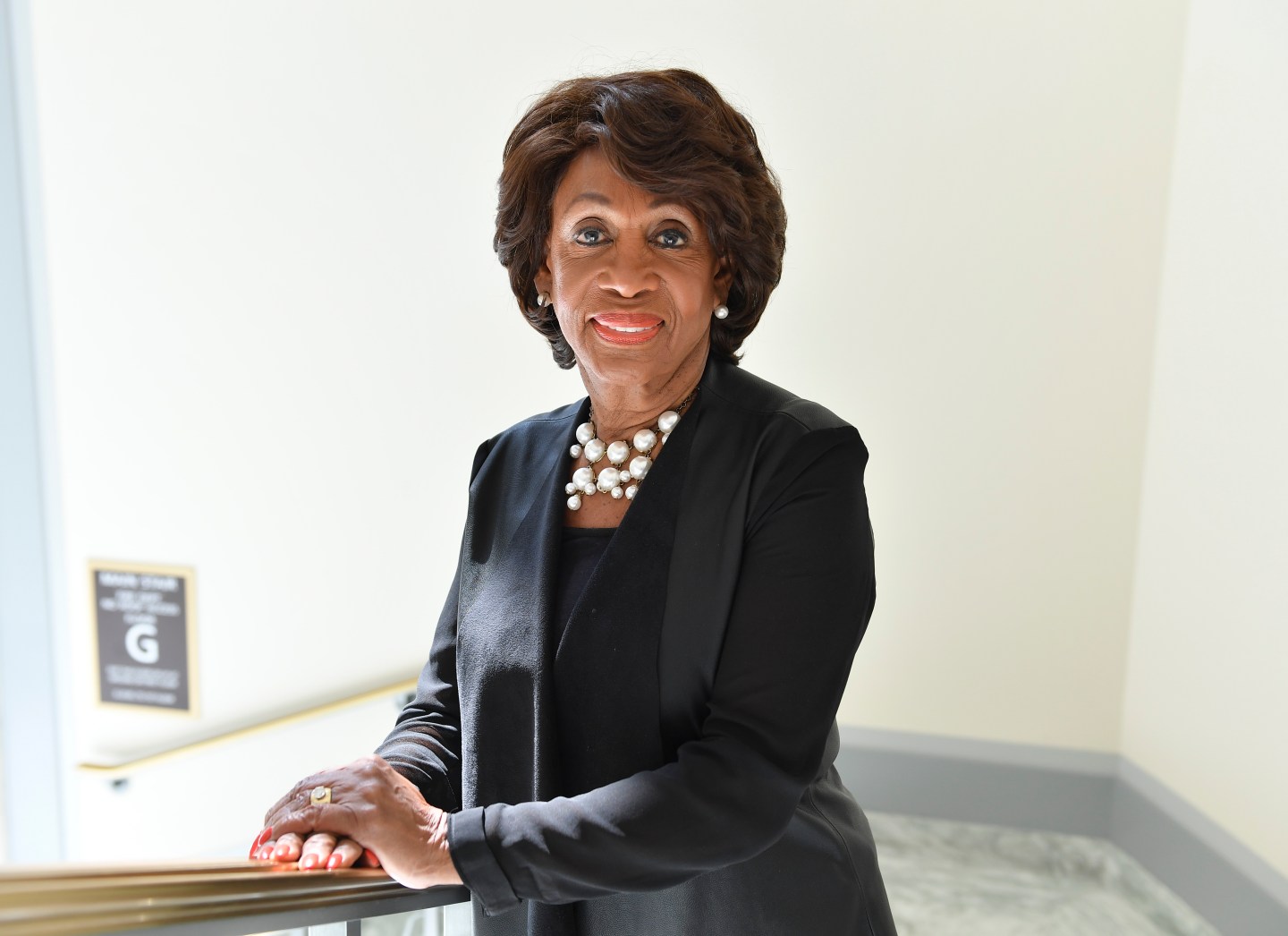 WASHINGTON, DC - APRIL 4: Rep. Maxine Waters (D-CA) poses for a