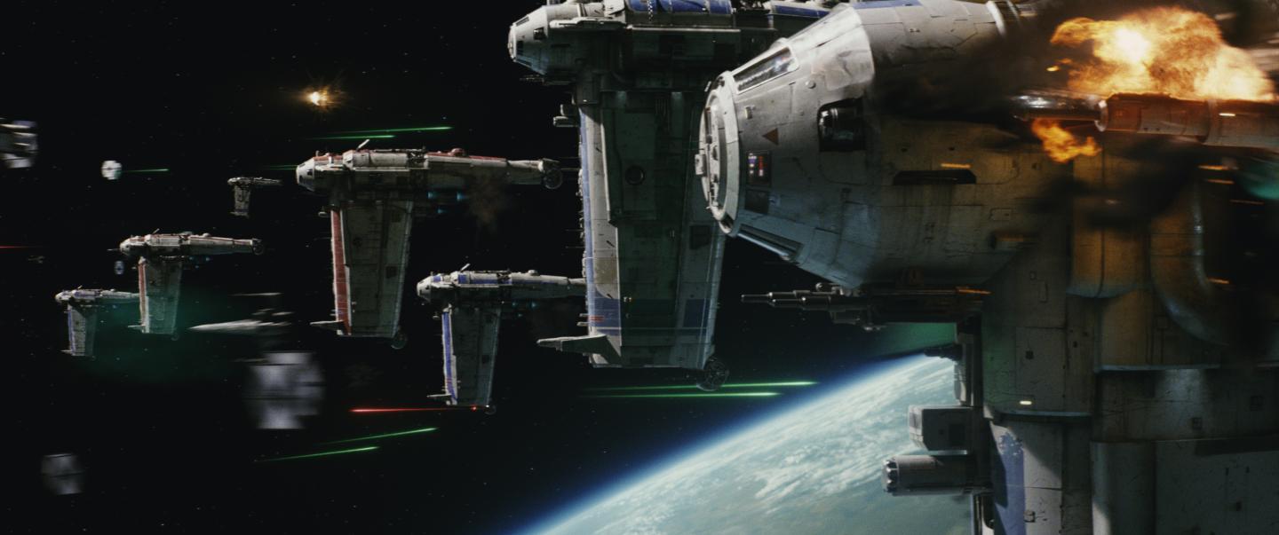 Star Wars: The Last JediPhoto: Film Frames Industrial Light & Magic/Lucasfilm©2017 Lucasfilm Ltd. All Rights Reserved.