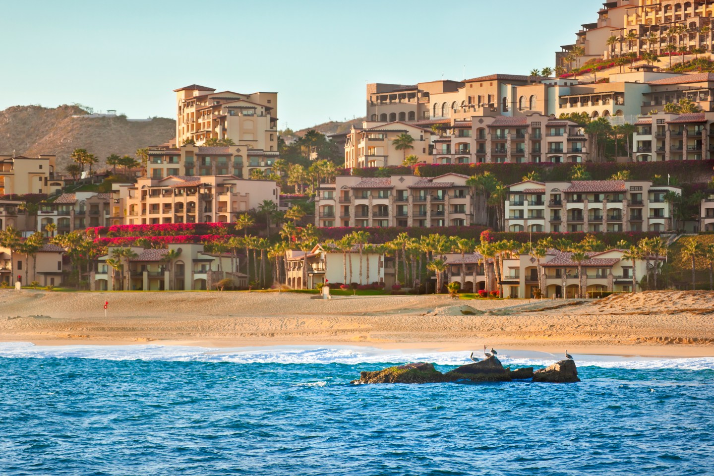 Cabo San Lucas Resort from Pacific Ocean