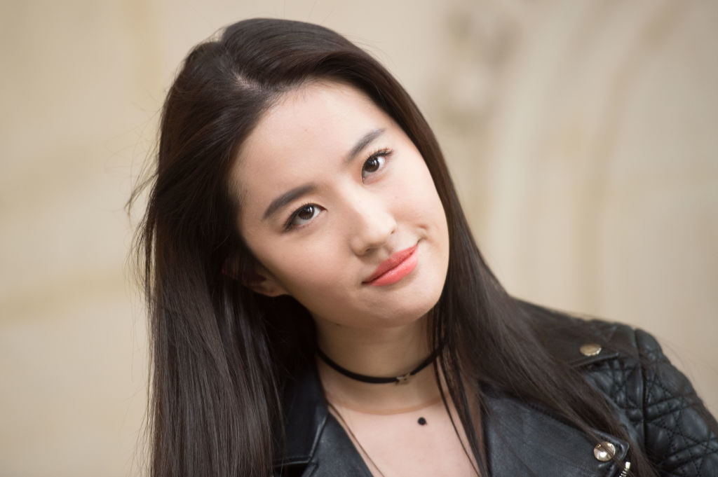 Chinese actor Liu Yifei, also known as Crystal Liu, smiles for the camera.
