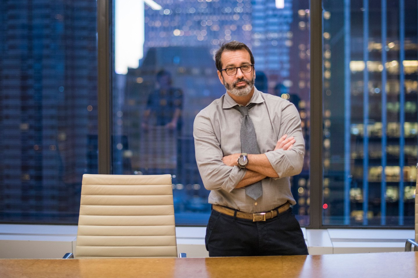 Jonathan Pollock, co-CEO of Elliott Management, at Elliott's New York City offices.