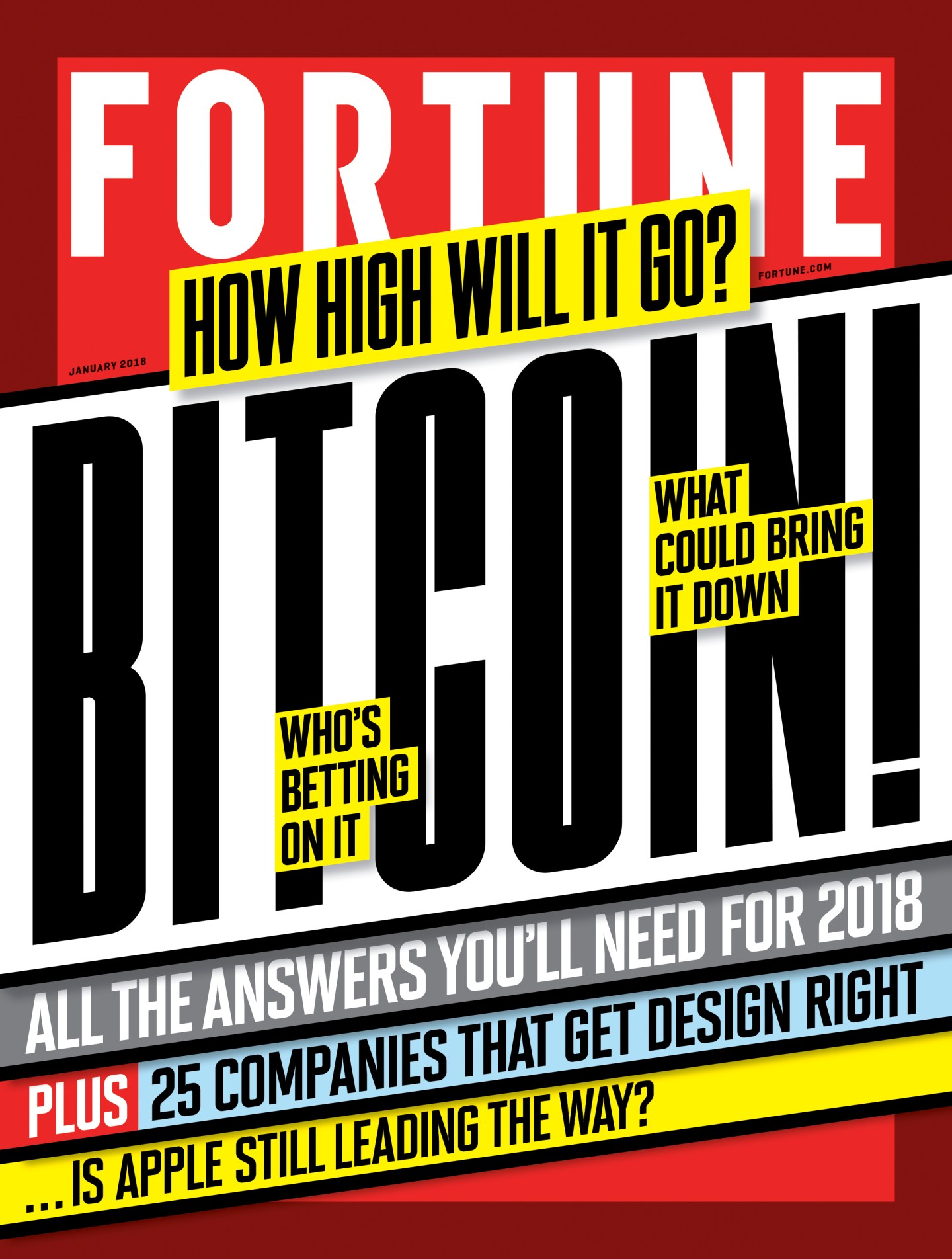 Fortune January 2018 Magazine Cover