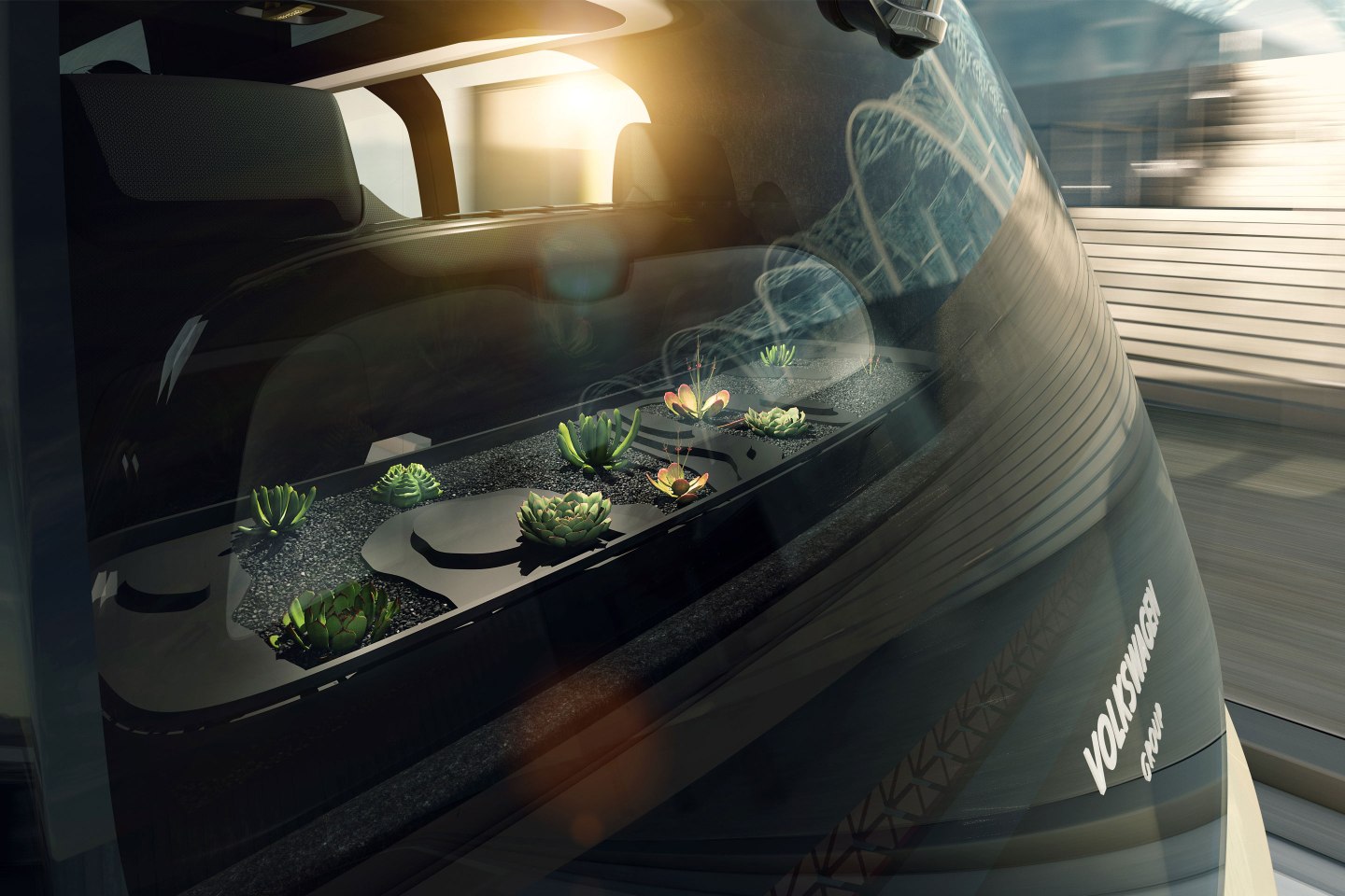 Sedric prototype includes space for plants