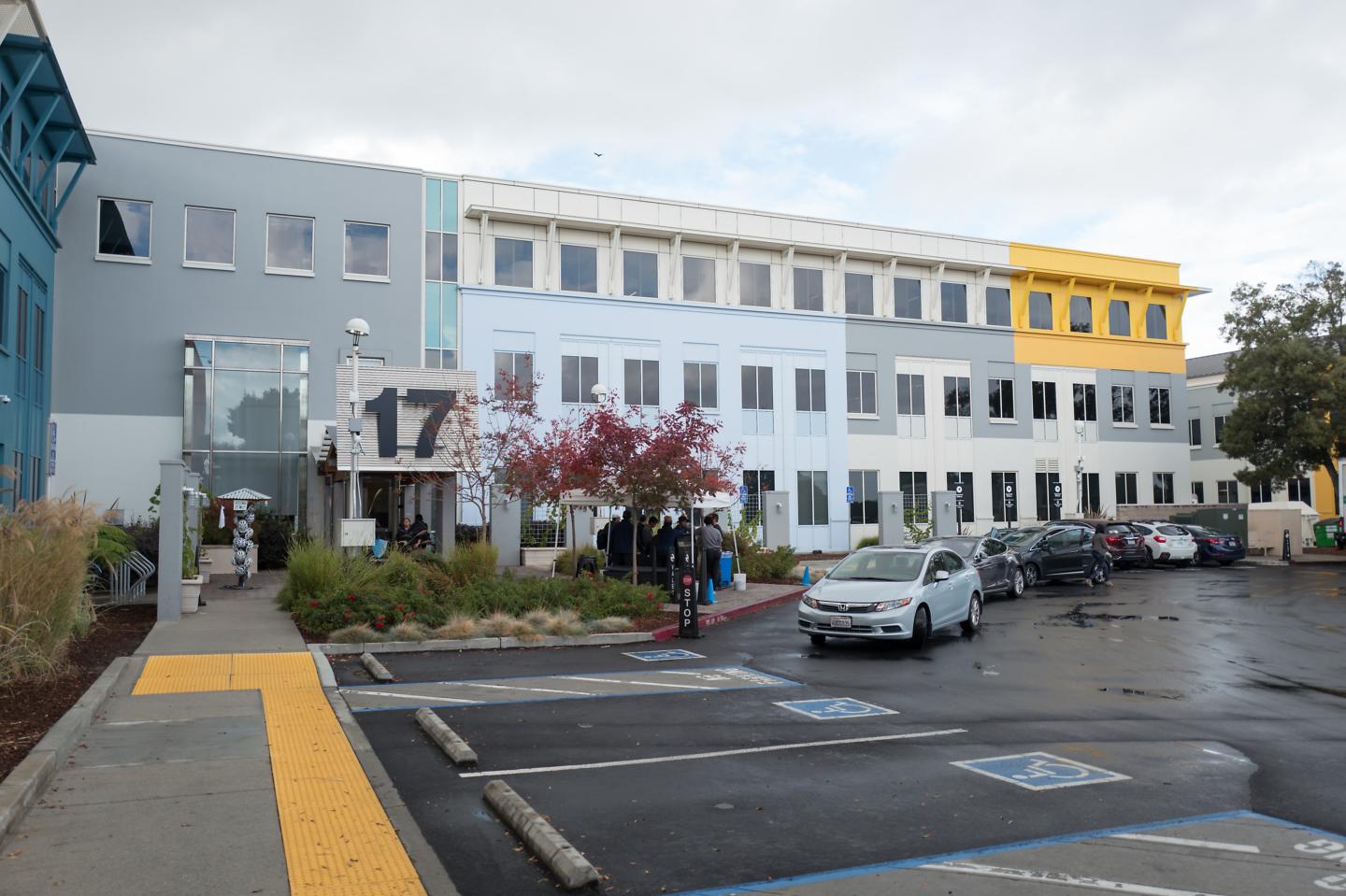 Facebook's headquarters in Menlo Park, California. America's tech giants are growing into monopolies.