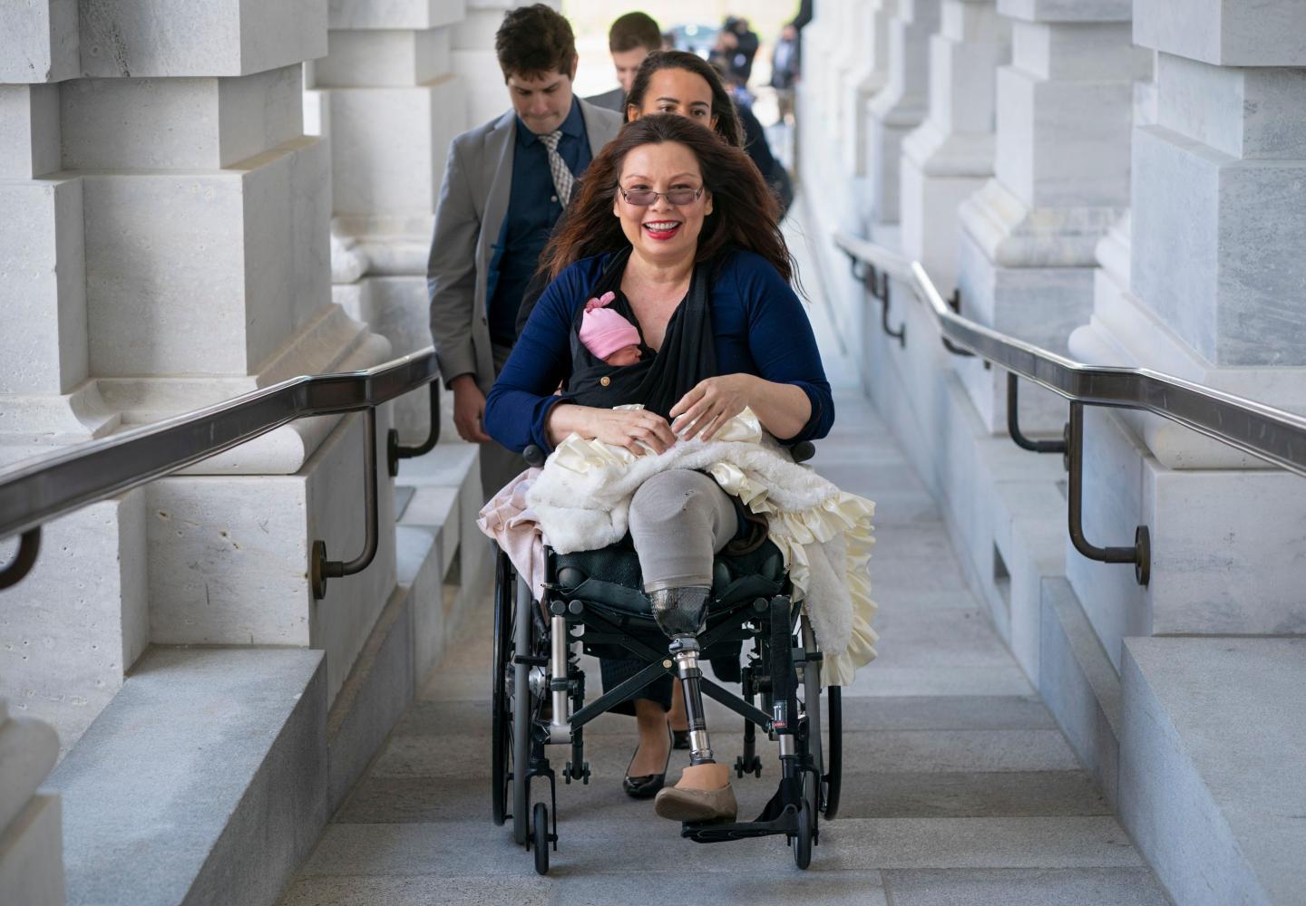 Senate Babies, Washington, USA - 19 Apr 2018
