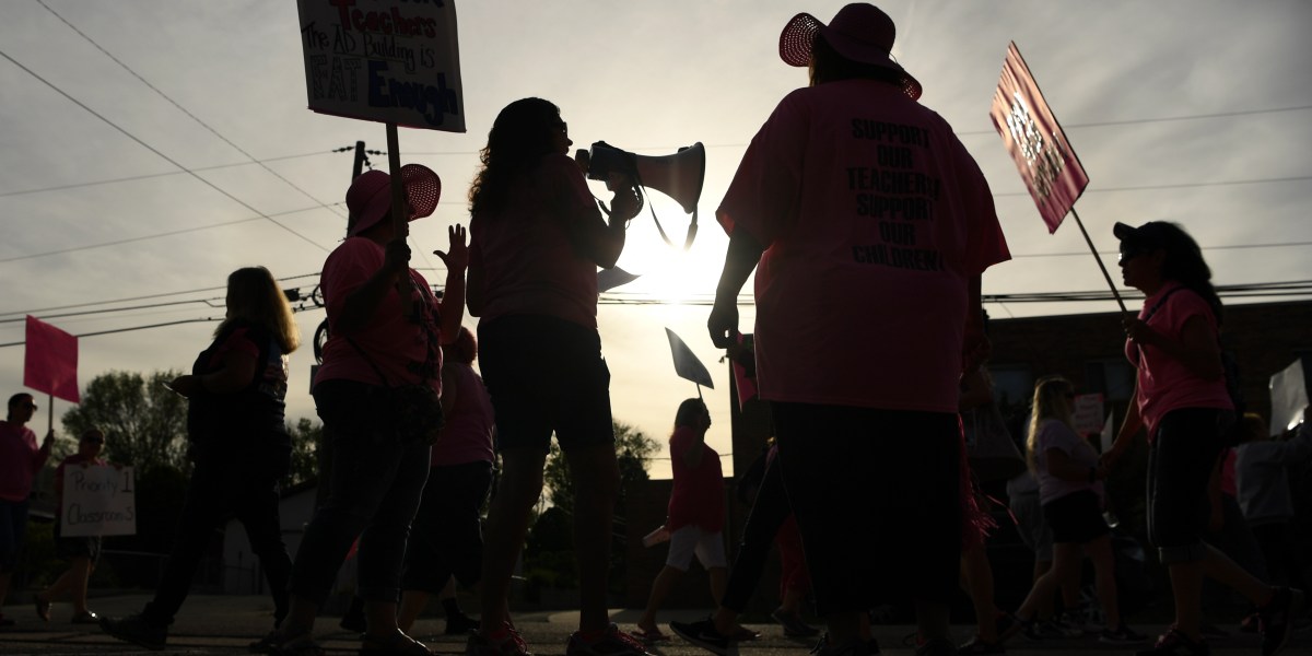 Teachers Strike North Carolina Educators March on Raleigh Fortune