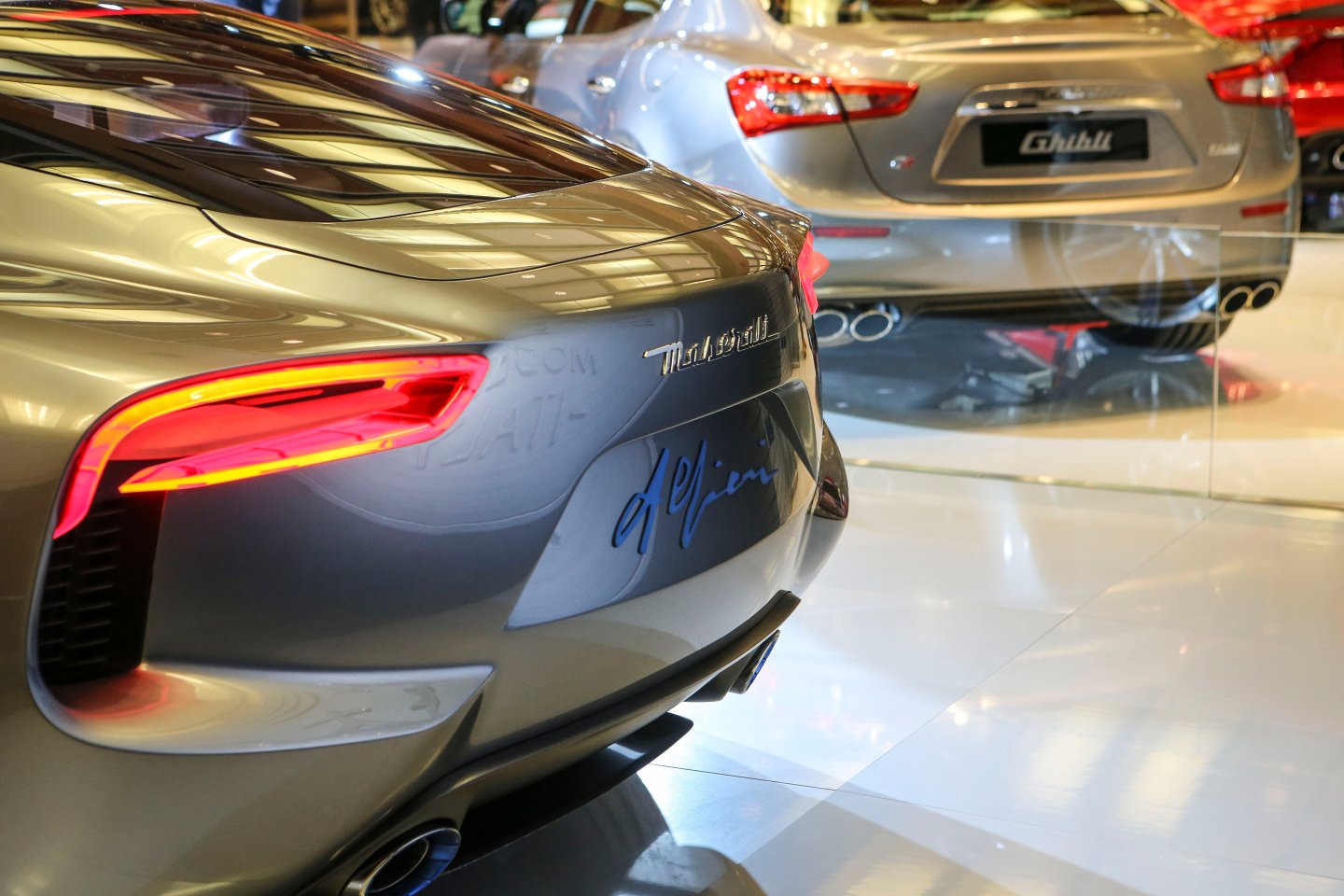 The Maserati Alfieri Concept At The Canadian International AutoShow