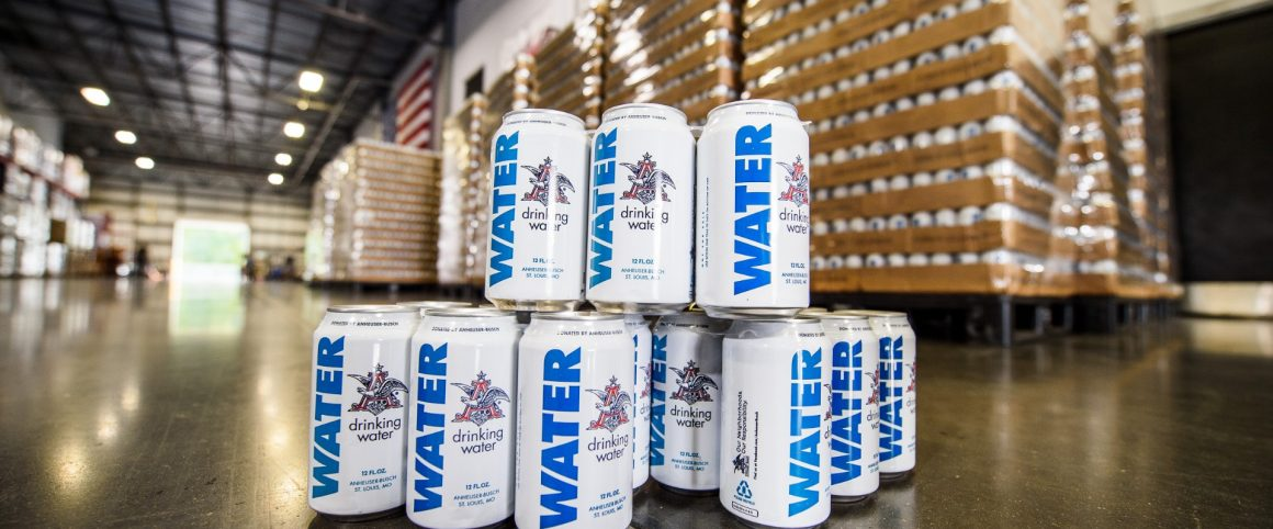 budweiser water donations hurricane florence